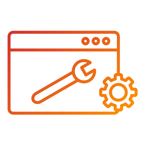 Illustration d'un ordinateur en maintenance
